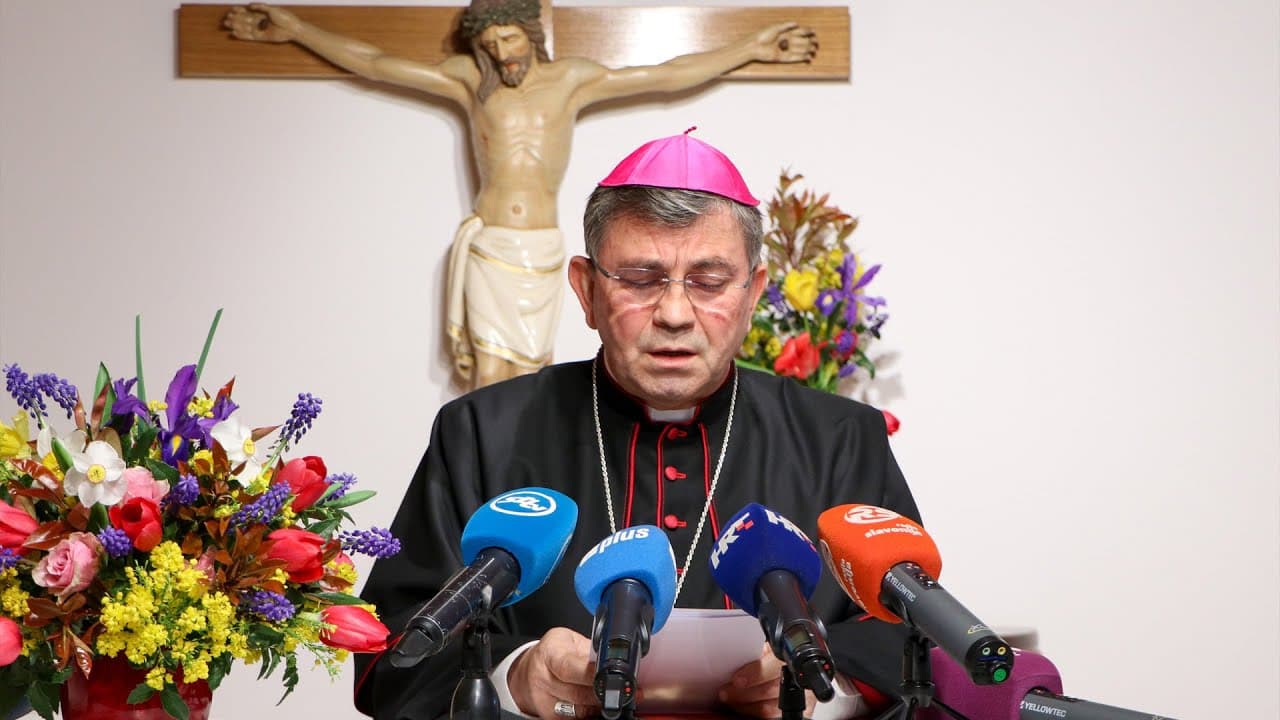 Biskup Martinović u uskrsnoj poruci istaknuo uskrsnu vjeru kao izvor nade za Crkvu i svijet