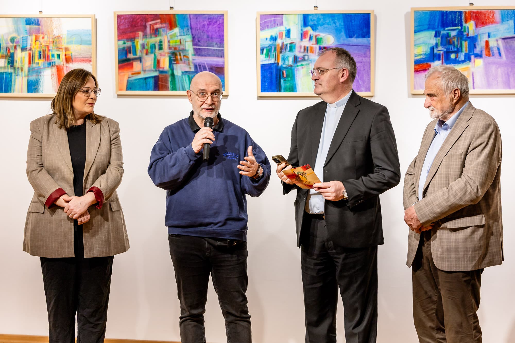 U Nacionalnom svetištu sv. Josipa u Karlovcu otvorena izložba Alema Biočića