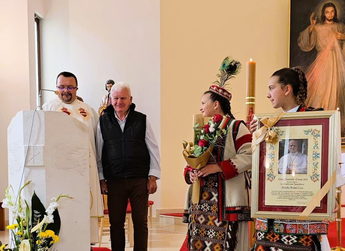 Sakristan župe Polača dobio Priznanje s apostolskim blagoslovom pape Lava XIV.