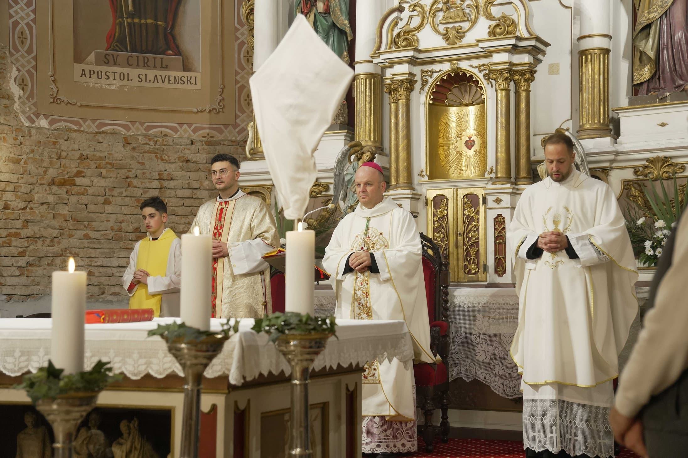 Misa večere Gospodnje u Srijemskoj Mitrovici