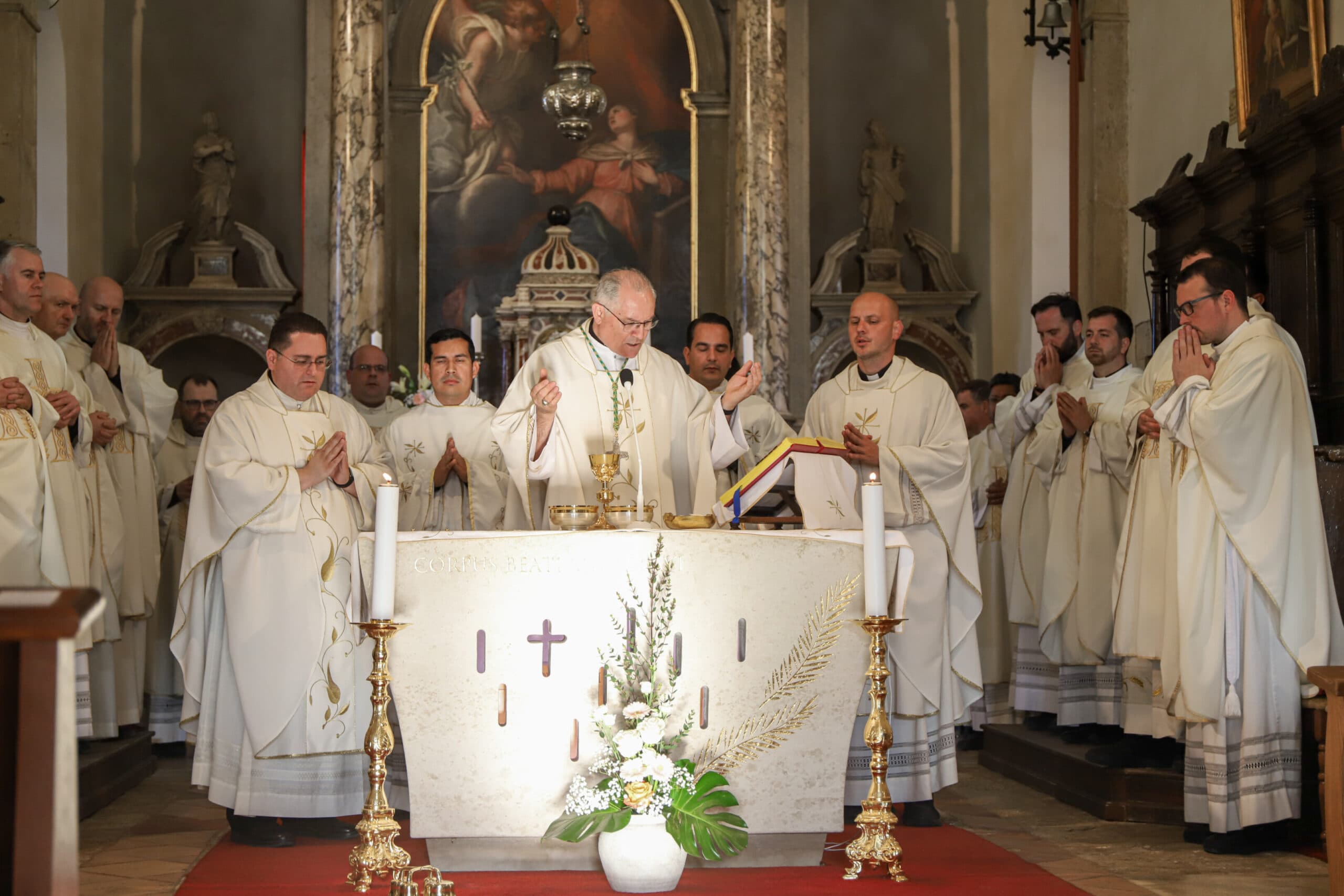 Biskup Štironja predvodio bdjenje za duhovna zvanja u Svetvinčentu