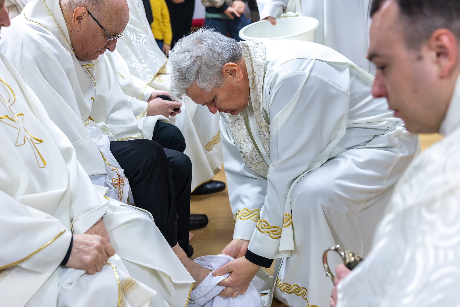 Sisak: Biskup Košić predvodio Misu večere Gospodnje