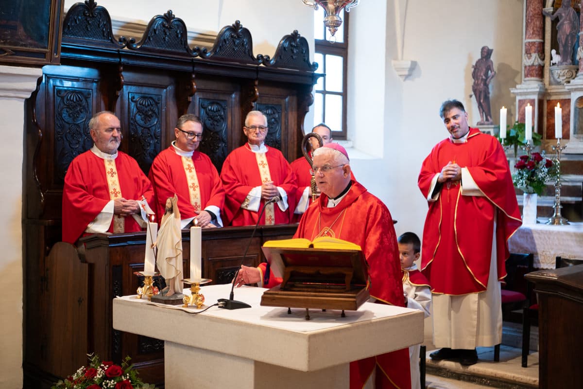 Nadbiskup Uzinić predvodio misu svetkovine sv. Jurja u Brseču