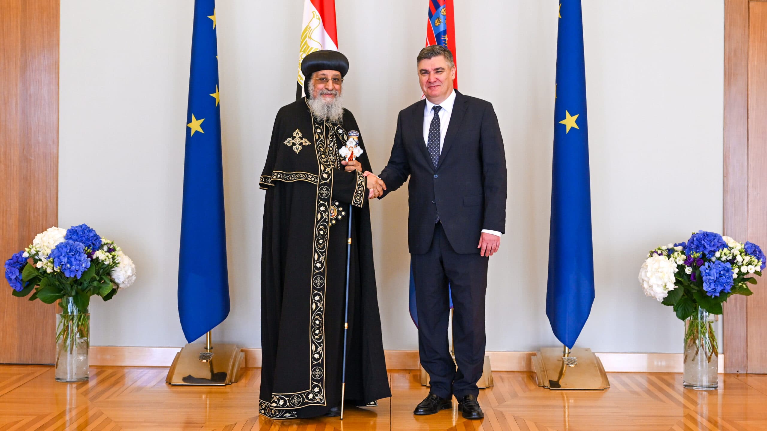 Predsjednik Milanović sastao se s koptskim patrijarhom Tawadrosom II.