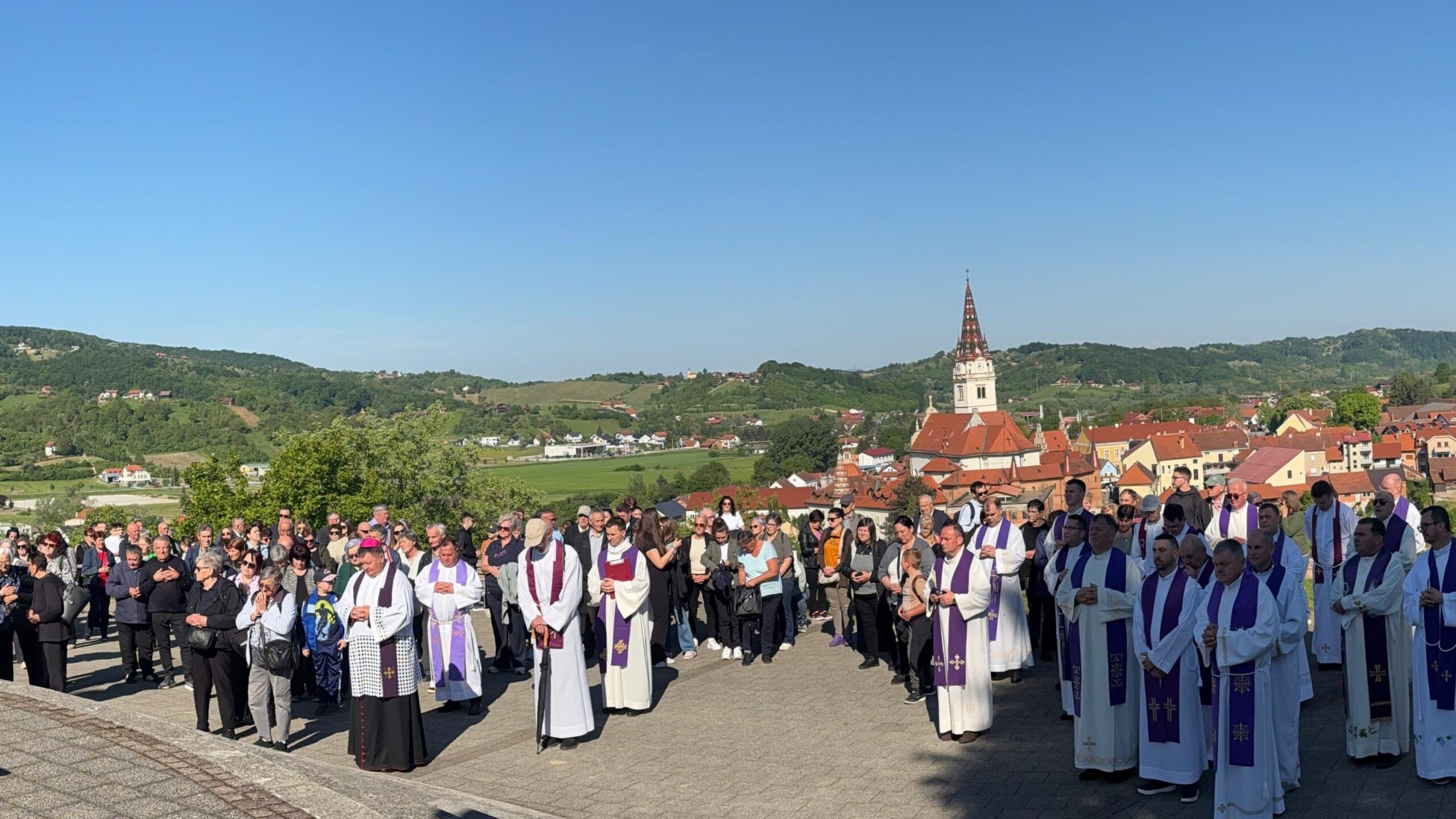 Hodočašće Bjelovarsko-križevačke biskupije u Mariju Bistricu