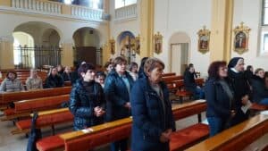 Preduskrsni susret i čestitka djelatnicima Samostana