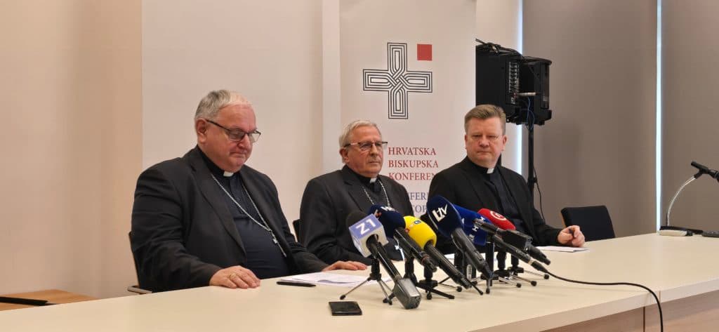 Konferencija za novinare: Predstavljene teme i zaključci 72. plenarnog zasjedanja Sabora HBK-a
