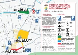 Posebna prometna regulacija u Požegi povodom SHKM-a