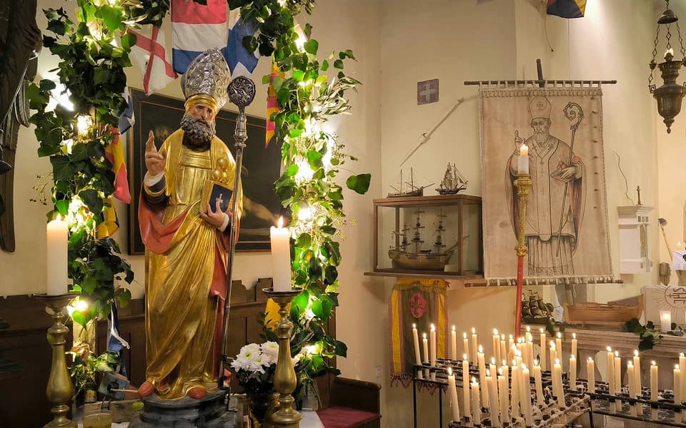 Proslava svetog Nikole biskupa u šibenskoj crkvi posvećenoj svecu