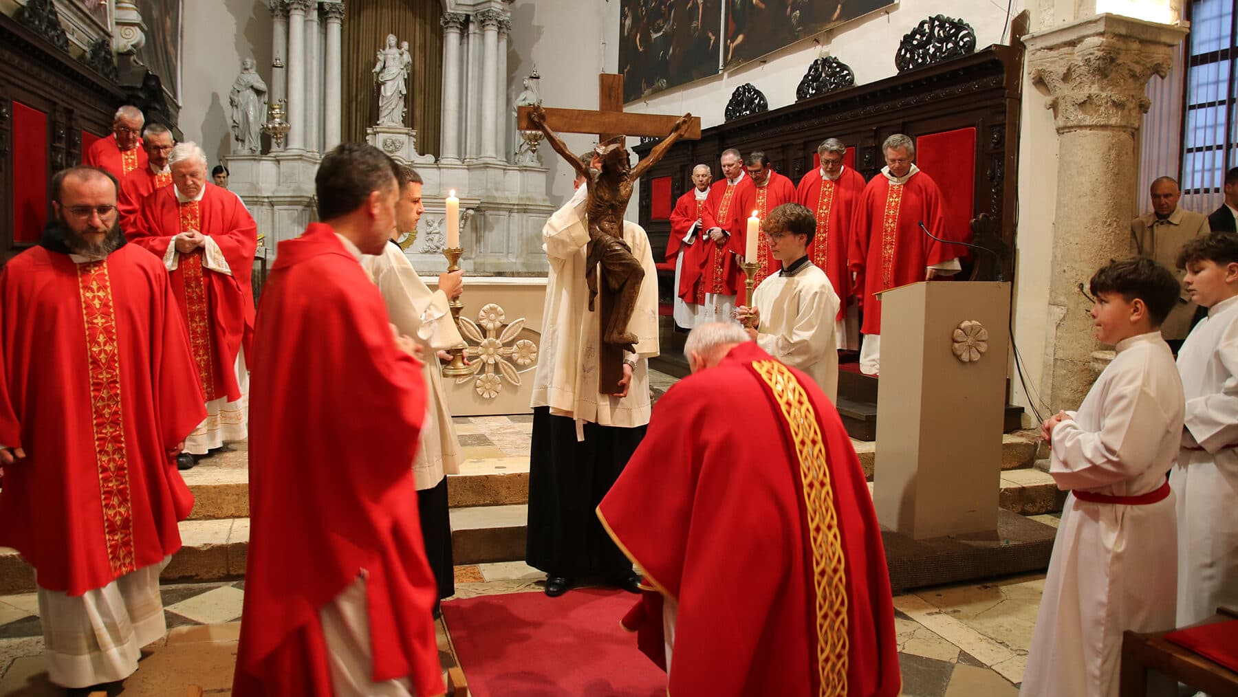 Služba muke Gospodnje u krčkoj katedrali