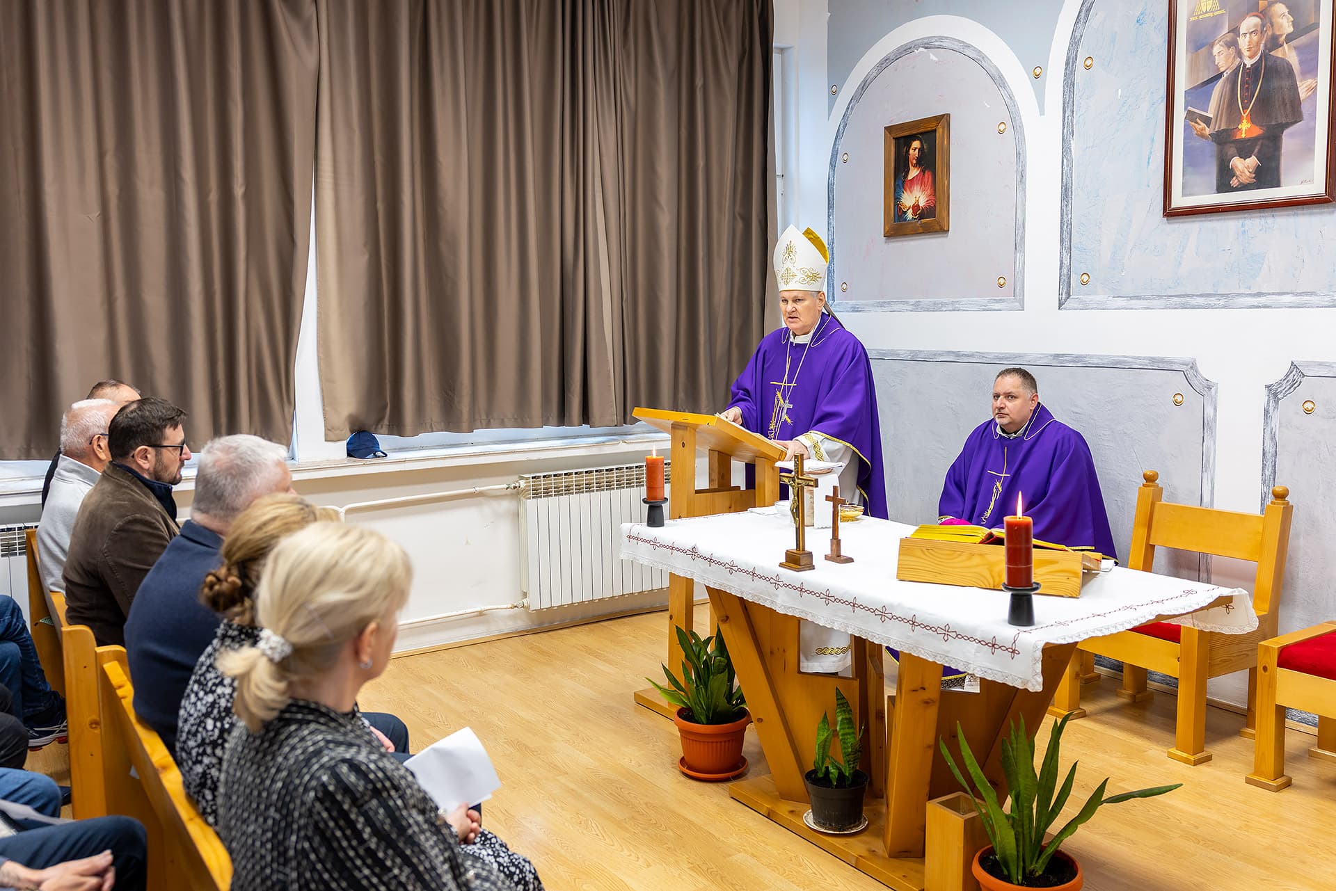 Biskup Košić predvodio misu u Kaznionici u Lipovici