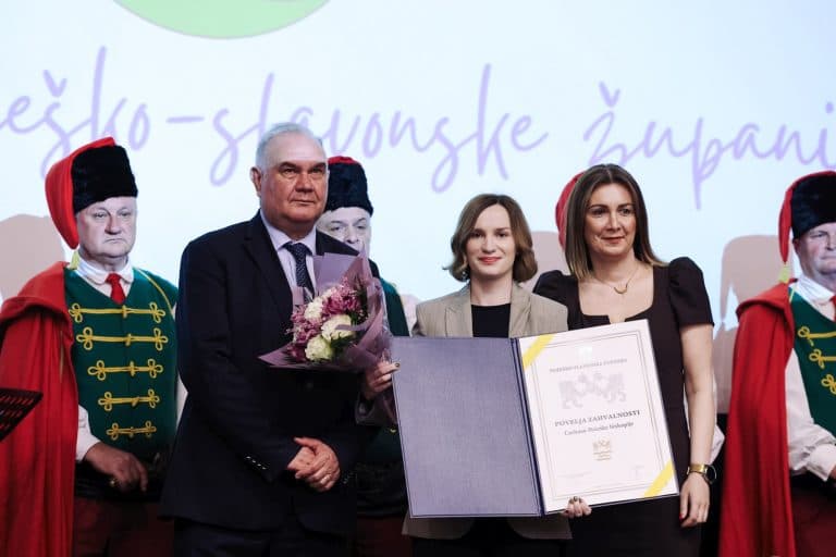 Caritas Požeške biskupije dobitnik Povelje zahvalnosti Požeško-slavonske županije