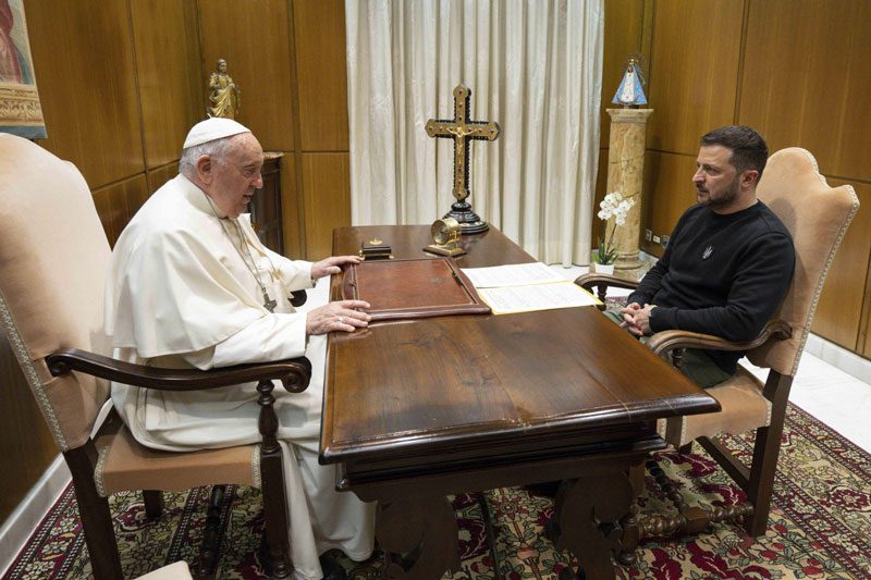 Papa Franjo i predsjednik Zelenskij razgovarali o ukrajinskoj formuli mira