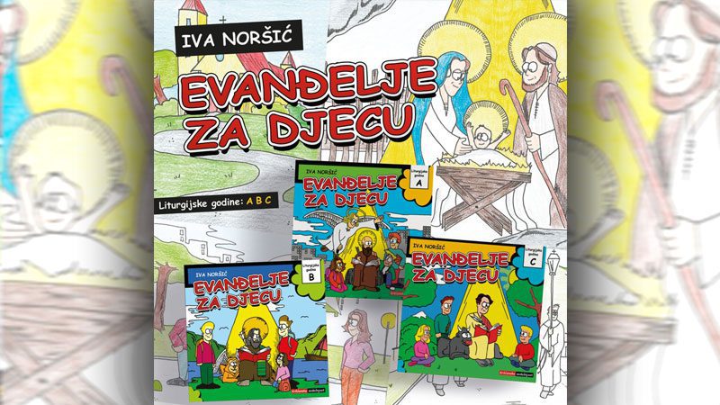 Trodijelni opus Evanđelje za djecu u izdanju Kršćanske sadašnjosti