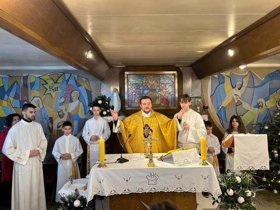 Proslava svetkovine Božića u Župi Rođenja Isusova na Kajzerici