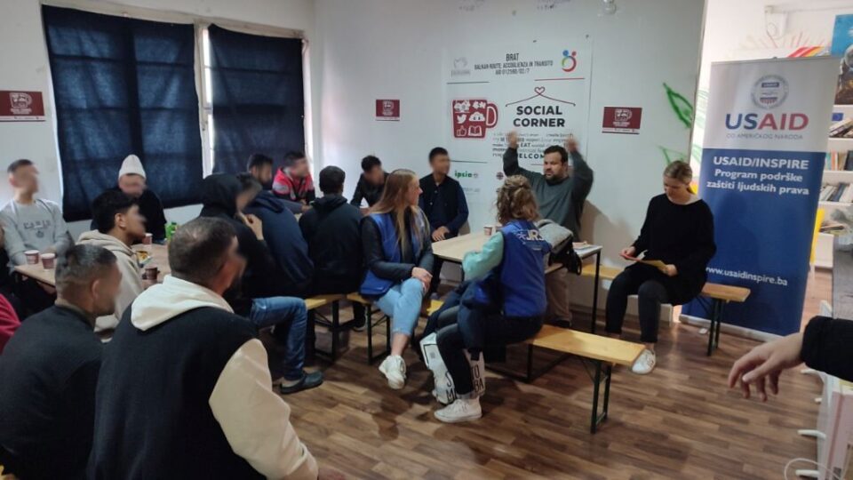 Caritas BiH nastavlja pružati potporu osobama u migracijama