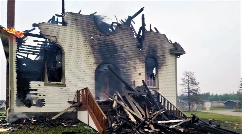 Izvješće: 33 crkve u Kanadi uništene u požaru od svibnja 2021