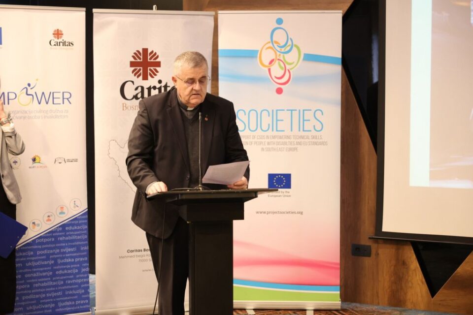 Caritas BiH s partnerima organizirao završnu konferencija projekata EMPOWER i SOCIETIES 2