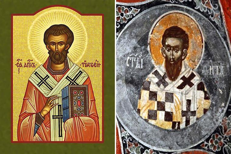 Sv.  Timotej i Tit — Usporedba dva sveta biblijska čovjeka