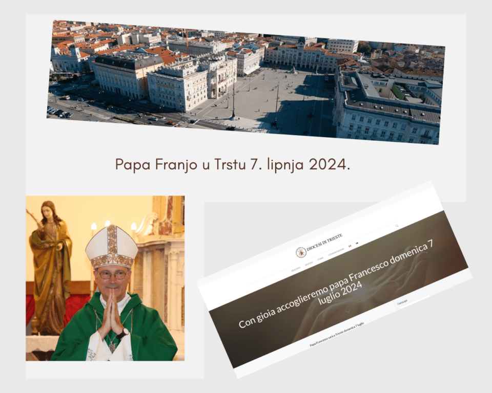 Papa Franjo u Trstu 7. srpnja 2024. godine