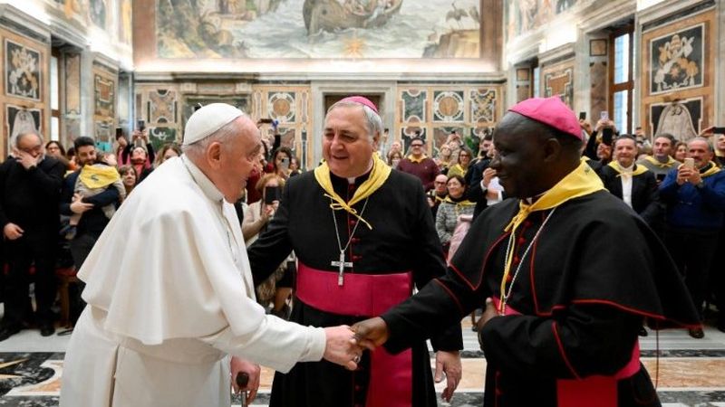 Papa se susreo s članovima talijanske organizacije koja pomaže rad i djelovanje sirotišta u Ruandi