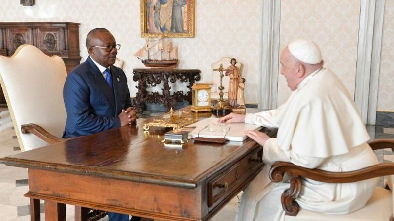 Papa Franjo susreo se s Predsjednikom Republike Gvineje Bisau Embalóom