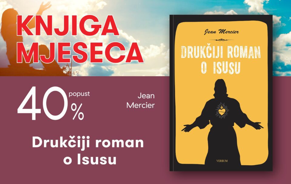 Knjiga ‘Drukčiji roman o Isusu’ uz 40% popusta za članove kluba Verbum