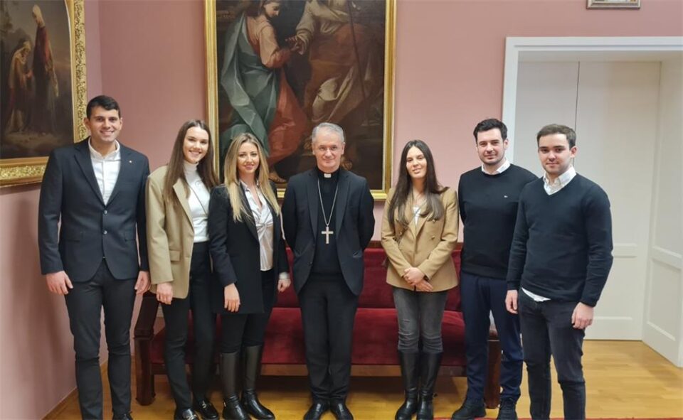 Nadbiskup Kutleša primio studente Pravnog fakulteta u Zagrebu