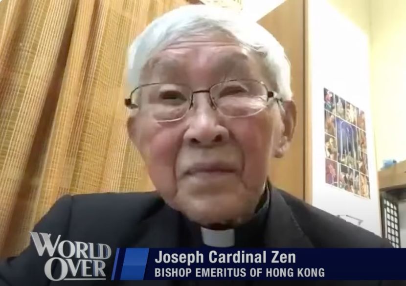 Kardinal Zen raspravlja o svojoj novoj knjizi za korizmu i brizi za Crkvu