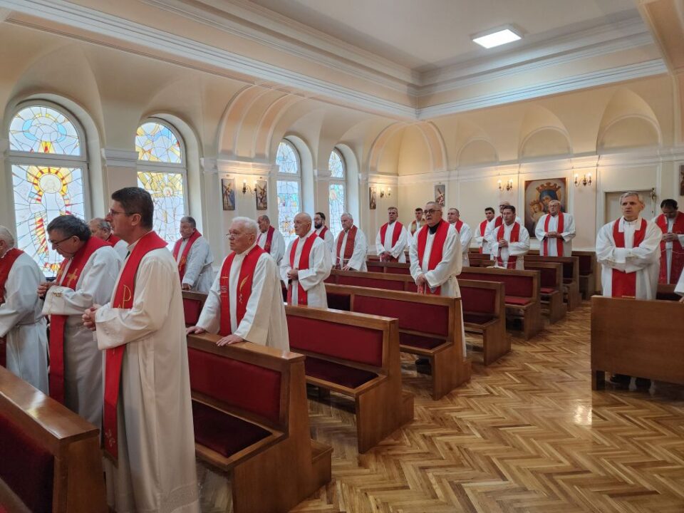 U tijeku duhovne vježbe za svećenike Vrhbosanske nadbiskupije