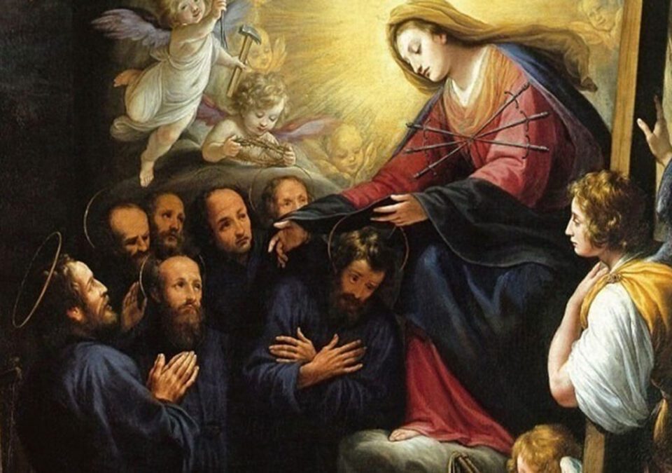 Sedam svetih utemeljitelja Reda slugu Blažene Djevice Marije