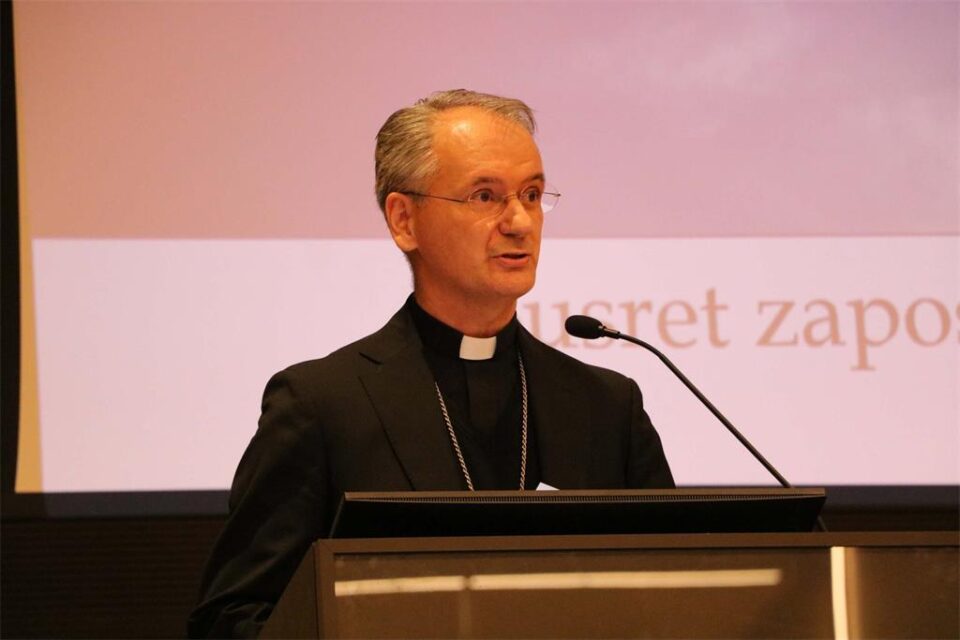Govor zagrebačkog nadbiskupa Dražena Kutleše prilikom posjeta Hrvatskom katoličkom sveučilištu