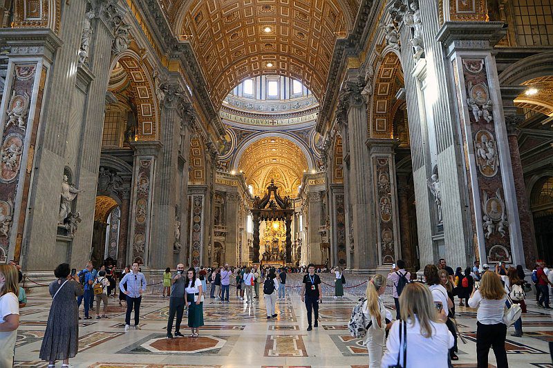 Počeli restauratorski radovi na ciboriju u bazilici sv. Petra