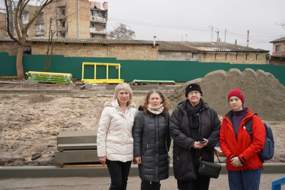Posjet veleposlanice Djamić i predstavnika Caritasa-Spes obnovljenom vrtiću u Ukrajini