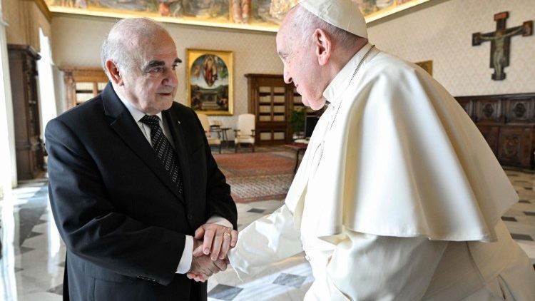 Papa Franjo primio malteškoga predsjednika Vellu
