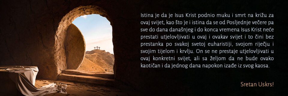 Uskrsna poruka biskupa Ivice Petanjka 2024. –