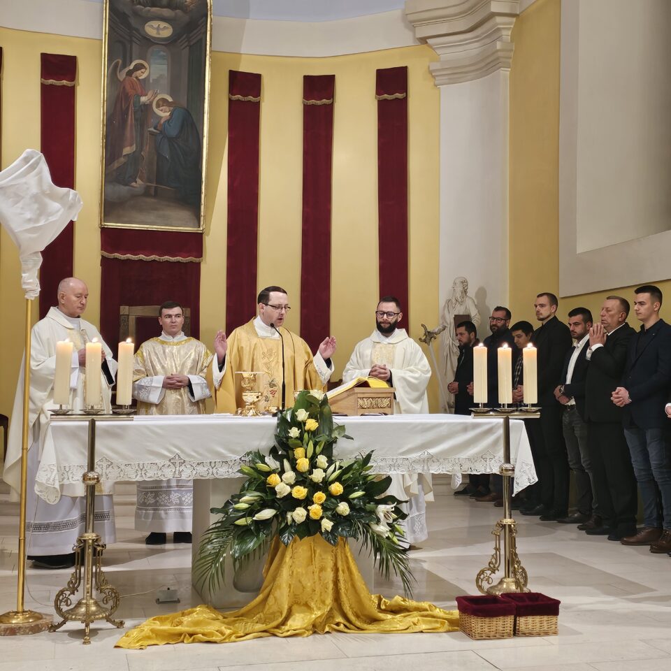 Misa Večere Gospodnje u katedrali Navještenja Blažene Djevice Marije