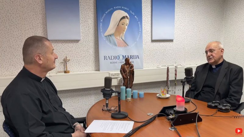 VIDEO: Mons. Ivo Tomašević gost emisije “Korizmene srijede” p.Mate Anića