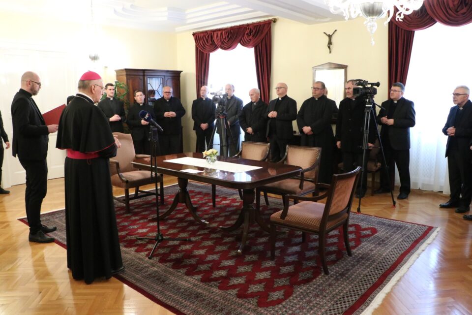 Objava imenovanja novog biskupa u Požegi