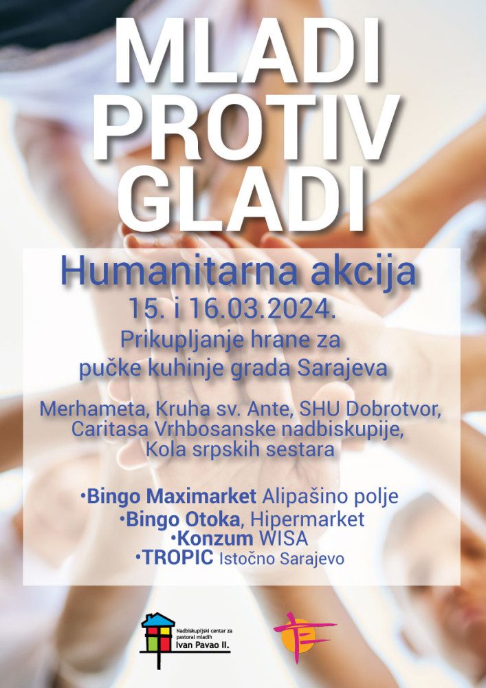 Najava humanitarne akcije “Mladi protiv gladi”