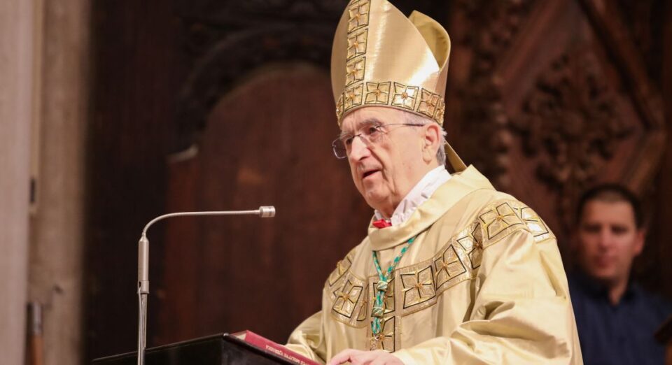 ZADAR: Nadbiskup Puljić na Uskrs predvodio misno slavlje u crkvi sv. Šime