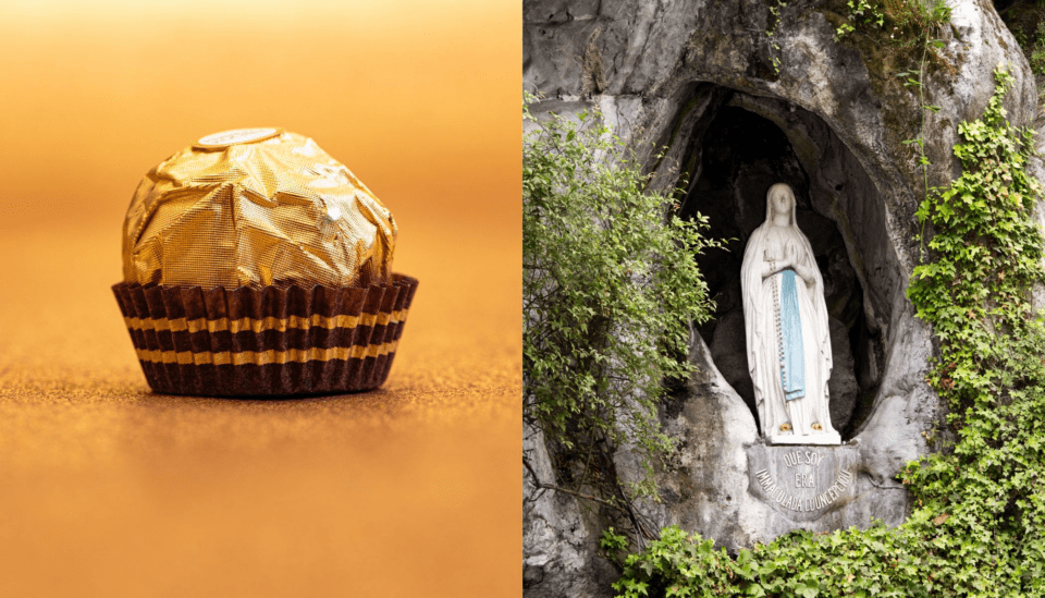 Ferrero Rocher: Čokolada inspirirana Gospom Lurdskom