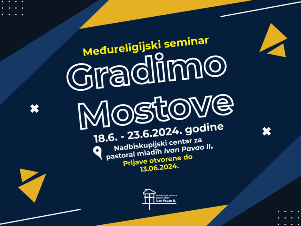 Ljetni međureligijski seminar za mlade iz Bosne i Hercgovine