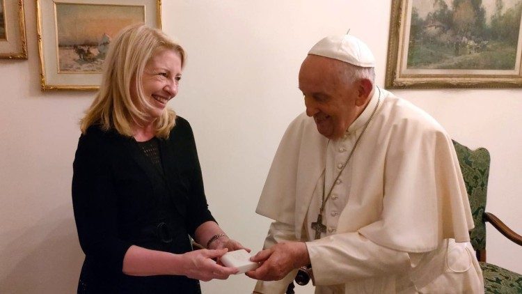 Susret pape Franje i izvršne direktorice UNICEF-a