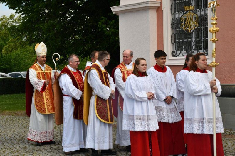 Biskup Glasnović predvodio misu na hodočašću Hrvata Gospi na Birnau