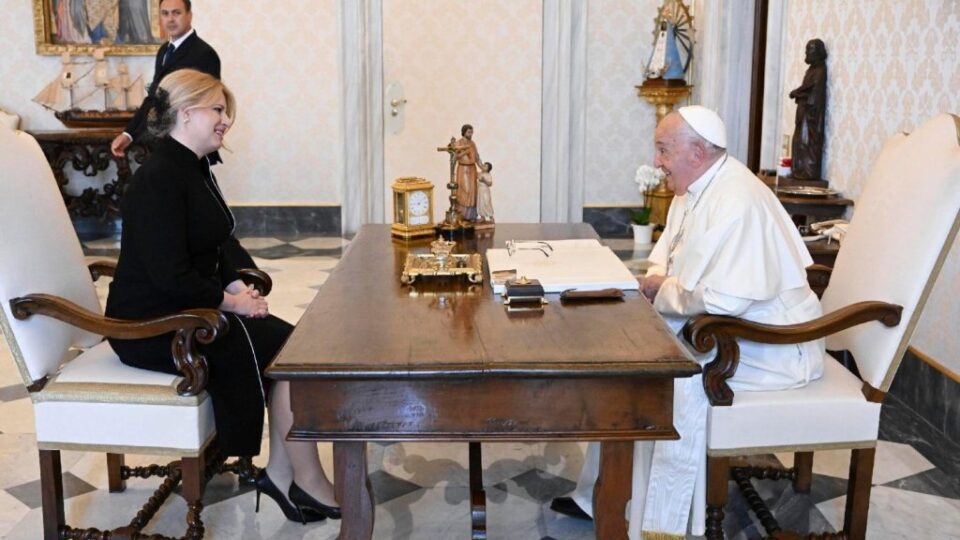 Papa primio slovačku predsjednicu | Katolička tiskovna agencija Biskupske konferencije BiH