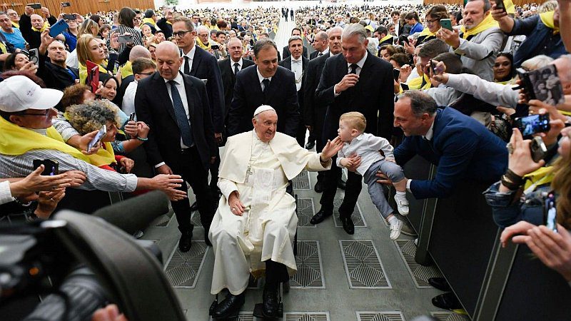 Papa Franjo se susreo s predstavnicima Kršćanskih udruga talijanskih radnika