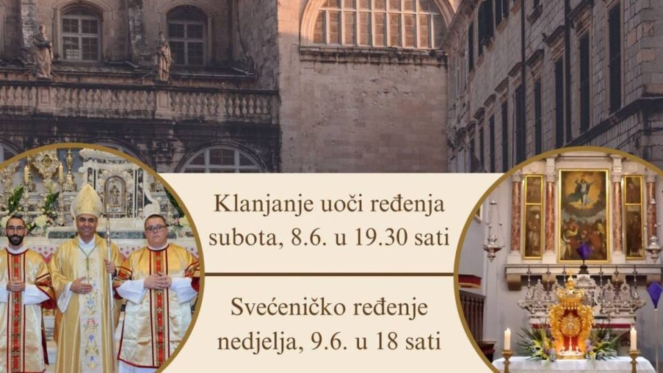 NAJAVA 8. 6. Euharistijsko klanjanje uoči svećeničkog ređenja – Dubrovačka biskupija