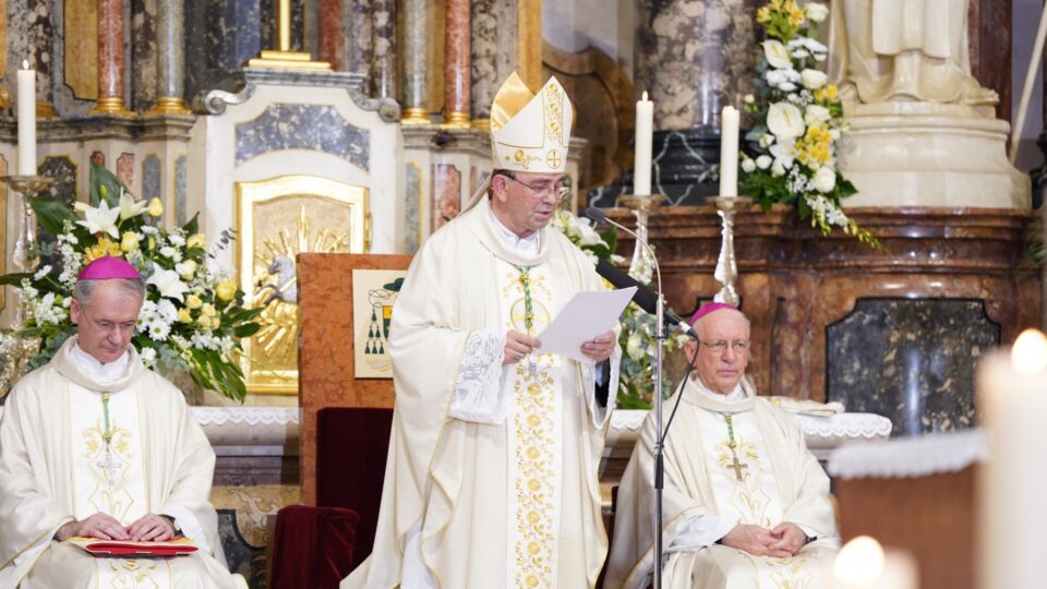 Govor biskupa Martinovića prigodom svog biskupskog ređenja