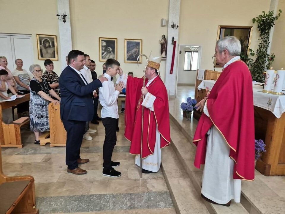 Biskup Palić udijelio sakrament potvrde samo jednom krizmaniku
